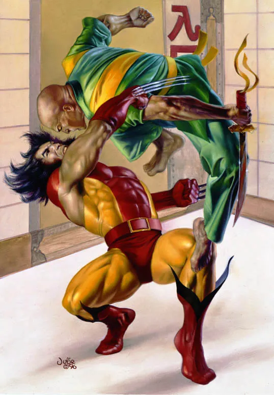 Wolverine Vs Lord Skingen